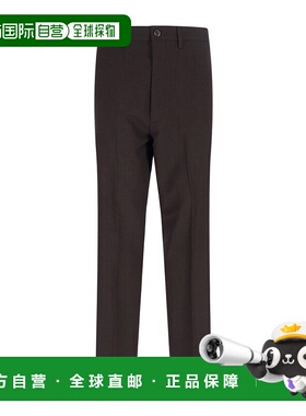 香港直邮PRADA 男士正装裤 UP03551W2GSVMOF0192 AW2025 黑色