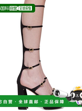 1h可退 香港直邮潮奢 Gianvito Rossi 吉安维托 罗西 女士 黑色 M