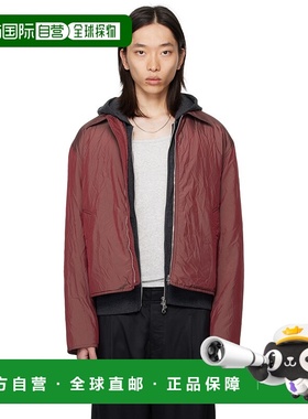 1h可退 香港直邮潮奢 Our Legacy 男士 酒红色 Slight 夹克 M4251