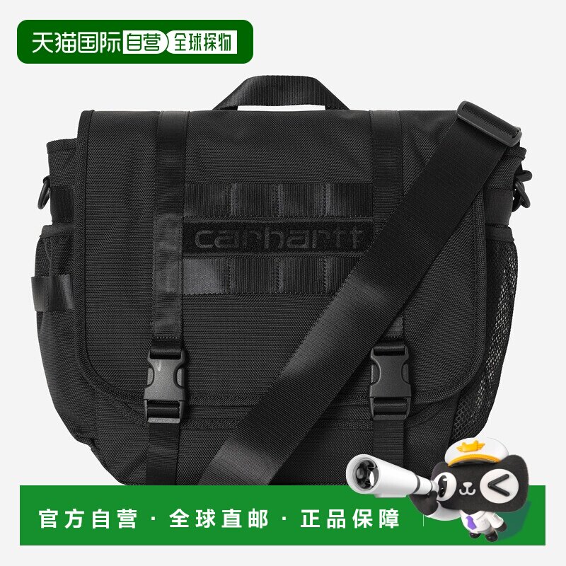 1h可退 香港直邮CARHARTT WIP 男士单肩包 I03628189XX SS2026 黑图片