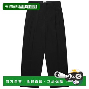 子 1h可退 双褶直筒裤 女士 252WRB0289FB0378BLAC 香港直邮toteme