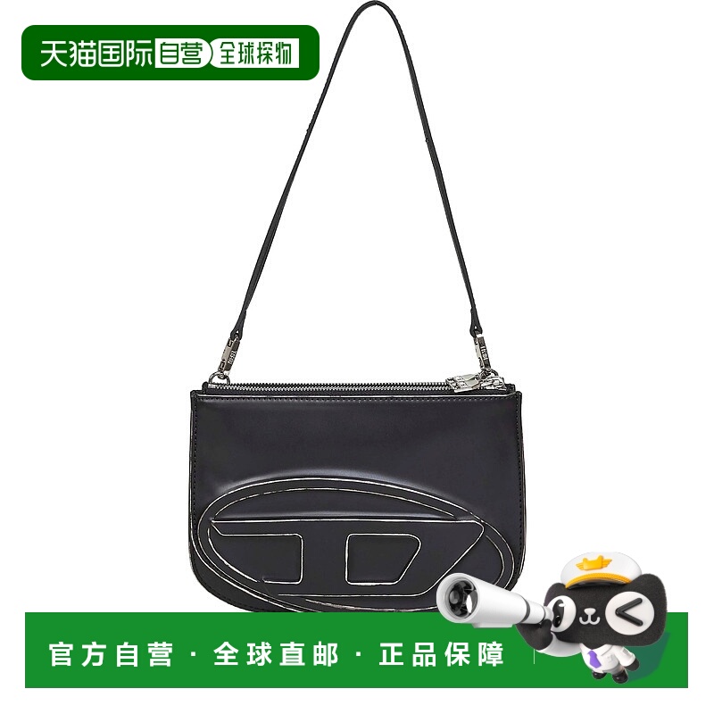 1h可退 香港直邮DIESEL 女士单肩包 X10330P8630HA578BLACK AW202