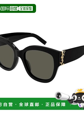 香港直邮SAINT LAURENT 女士太阳镜 SLM95F001 CO 黑色 Sl M95/F