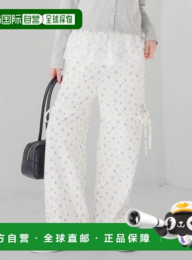 1h可退 日本直邮Honeys 女装 侧开衩阔腿裤 585741135