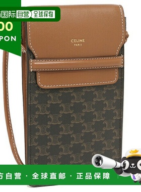 日本直邮CELINE 单肩包手机袋 Triomphe男女CELINE 10G332CQD 04L
