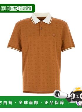 香港直邮MCM 男士短裤 MFPFAMM01CO AW2025 橙色 Orange piquet p