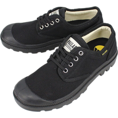 日本直邮PALLADIUM 运动鞋 PAMPA OX ORIGINALE 黑色/黑色 75331-