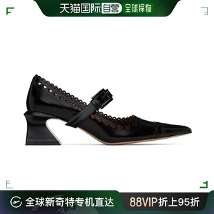 黑色 Lace 中跟鞋 香港直邮潮奢 Pointy TONG SHUSHU 女士 Toe