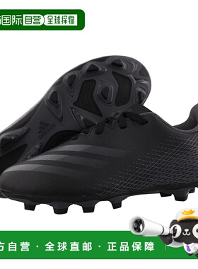 美国直邮Adidas阿迪达斯X Ghosted.4低帮Fg天然草地短钉男足球鞋