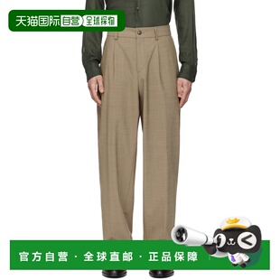 1h可退 香港直邮潮奢 BOSS 波士 男士 驼色 Washable Tapered-Fit