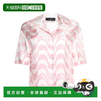香港直邮AMIRI 女士衬衫 AWSTCA1013FLAMINGOPINK AW2024
