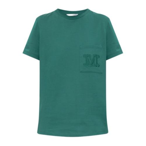 MAX MARA 女士T恤 1946045106007 AW2025 绿色 短袖T恤