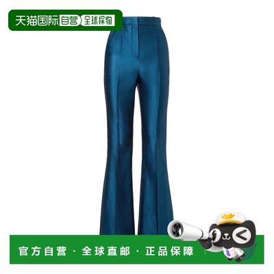 香港直邮Fendi 高腰长裤 FR6648A9DG女装喇叭裤微喇阔腿裤西装裤