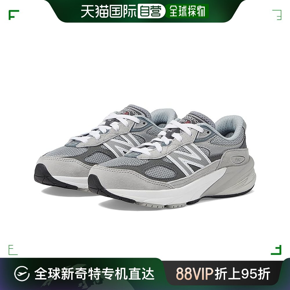 香港直邮潮奢 New Balance  男童 990v6 运动休闲鞋(幼童)童鞋 流行男鞋 时尚休闲鞋 原图主图