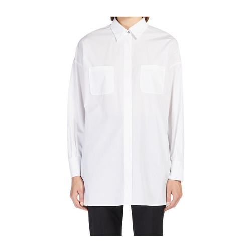 MAX MARA 女士外套 6191035206001 SS2025 白色 长袖衬衫