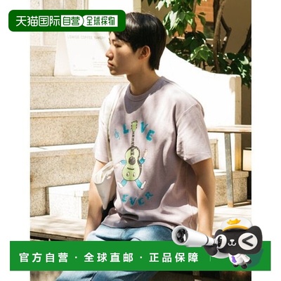 韩国直邮HAZZYS 赫奇斯男士 [HIS][Busking]复古图案 T恤 (HZTS5E