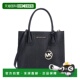 奥莱款 香港直邮Michael Kors MERCER中号牛皮革女士单肩斜挎手提