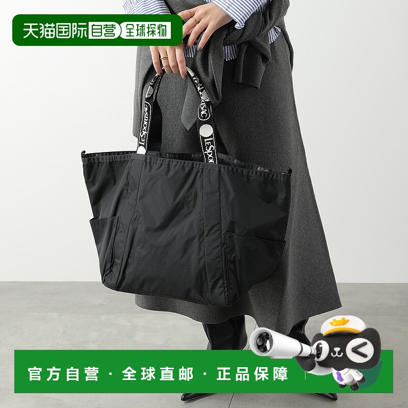 日本直邮LeSportsac 双面手提包 1043女士尼龙 Logo 包LC57/LOGO-