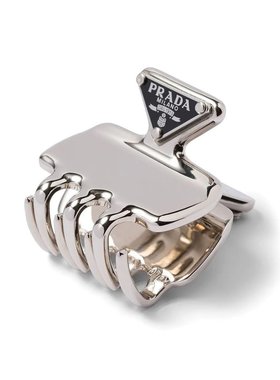 PRADA 女士帽子 1IF0872BA6F0276 CO 灰色 FERMAGLIO PER CAPELLI