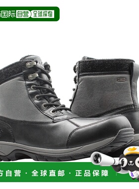 自营UGG Australia Eaglin Stout 男式黑色靴子 1003350-BLK - 黑