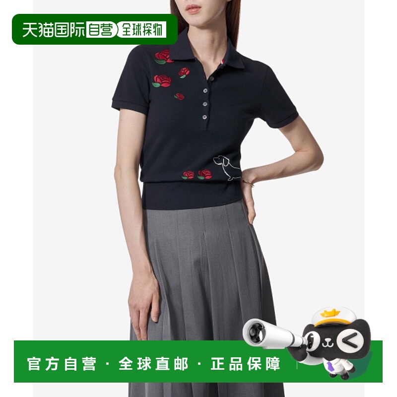 韩国直邮THOM BROWNE 女士Polo衫FJP096E00050415FW24