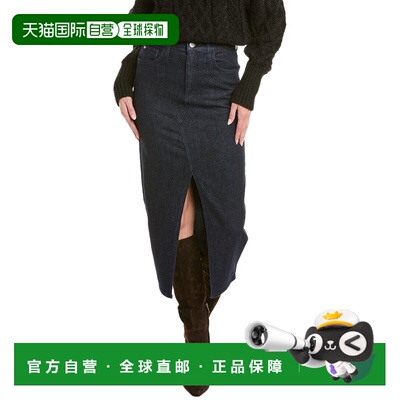 自营hudson jeansHUDSON牛仔裤中长裙-蓝色 美国奥莱直发