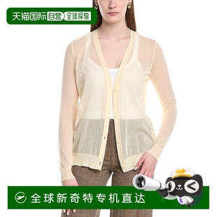 lafayette new 自营 148 yorkLafayette 148纽约V领纽扣前襟羊毛