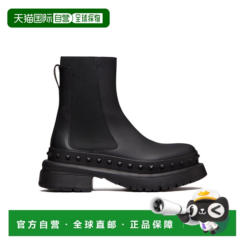 【99新未使用】香港直邮Valentino 徽标短筒靴 3Y2S0H33GZZ