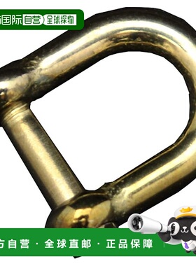 【日本直邮】Fujiya 卸扣 金色 适用于钳子夹 FP-1G