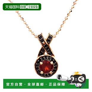 自营savvy cie jewelsSTERLING SILVER .925 ROSETONE BLACK SPIN