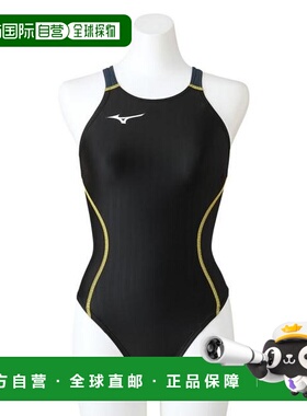 日本直邮MIZUNO 女士中号剪裁WA认证泳衣 N2MA122498