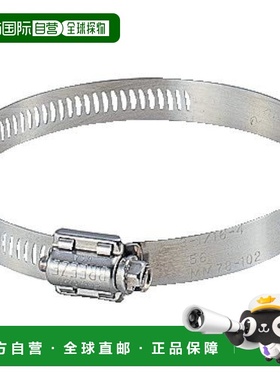 日本直邮TRUSCO不锈钢软管紧固喉箍10个装拧紧直径92．0mm~165．0