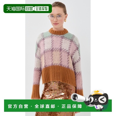 付款1h内可退 香港直邮Marni 玛尼 女士 磨毛水手领毛衣  舒适时