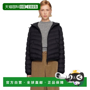 香港直邮Moncler 盟可睐 女士 黑色 Pandelon 羽绒夹克 K20931A00