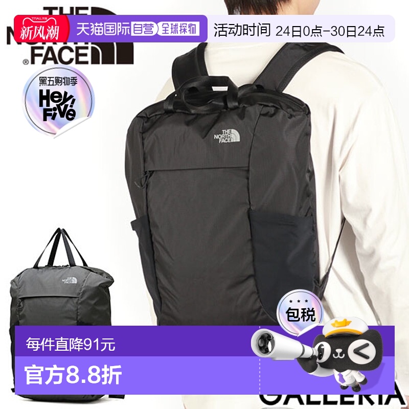 日本直邮THE NORTH FACE 帆布背包男士女士品牌包大容量 THE NORT