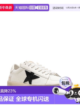 香港直邮GOLDEN GOOSE 男士 白色 Stardan 运动鞋 GMF00328F00302