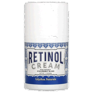 香港直邮Lilyana Naturals视黄醇面霜透明质酸混合物48g正品保湿