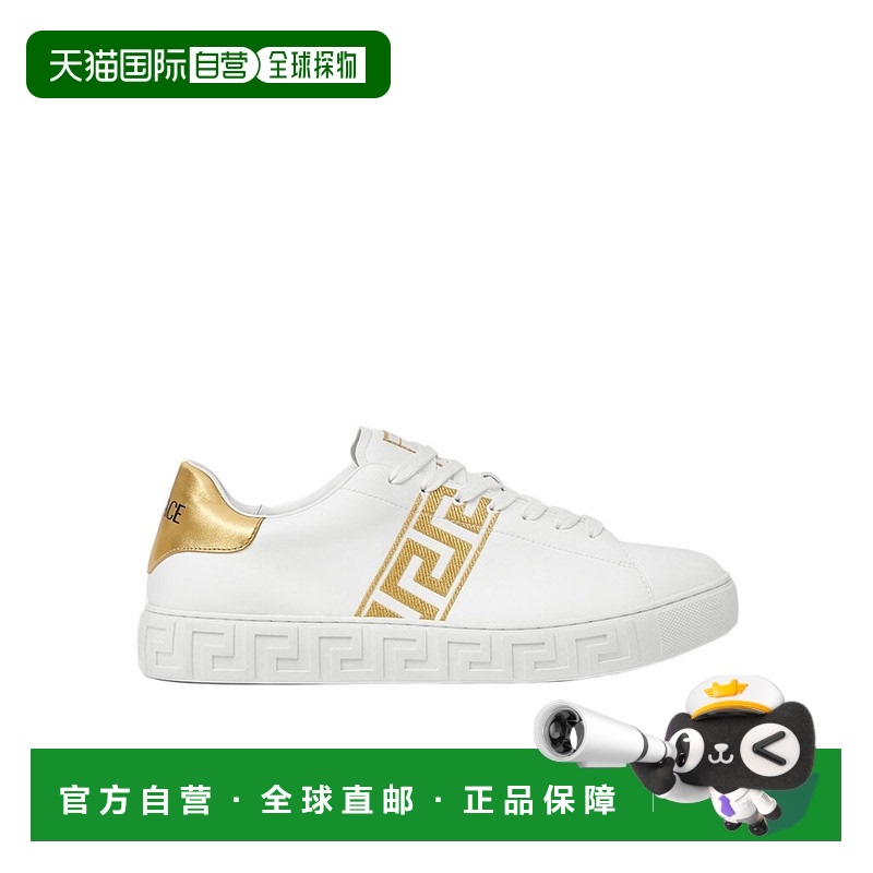 香港直邮VERSACE 24SS 希腊回纹运动鞋 Men范思哲系带