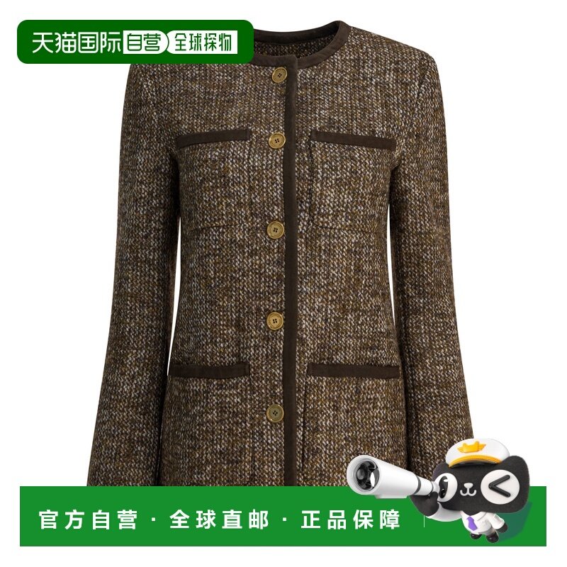 1h可退 香港直邮GOLDEN GOOSE 女士 羊毛混纺夹克 GWP02336P00209,女装/女士精品,风衣,淘宝优惠券,粉丝福利购,淘宝优惠卷