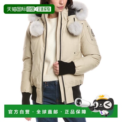 自营Moose Knuckles Original Debbie Bomber Jacket - white 美