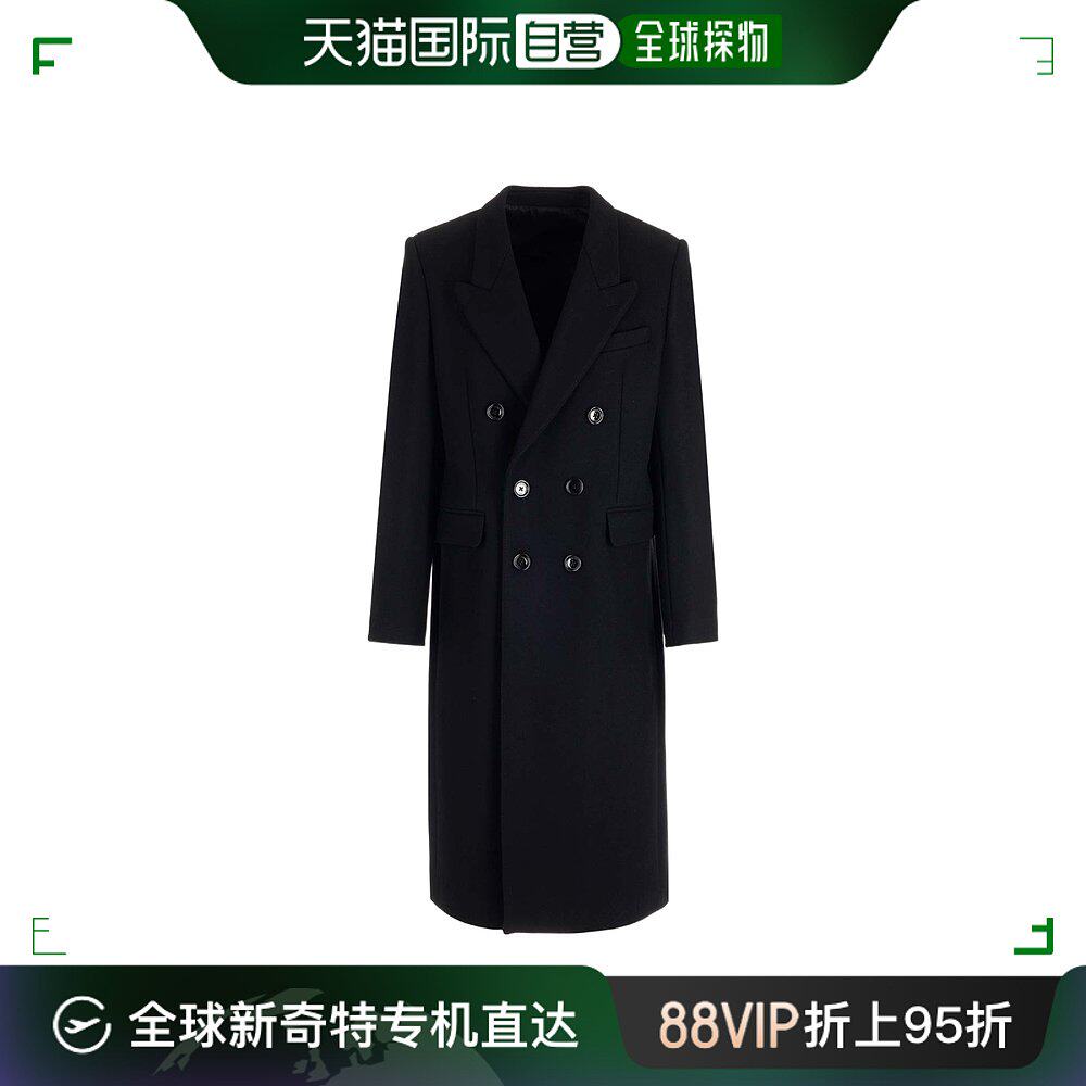 香港直邮潮奢 celine 思琳 男士双排扣羊毛大衣
