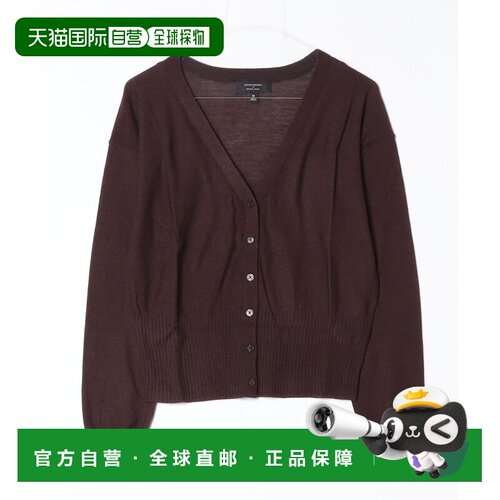 日本直邮BANANA REPUBLIC 女士 长袖美利奴羊毛V领开衫 905857
