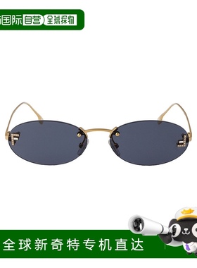 香港直邮FENDI 女士太阳镜 FE4075US30V CO 蓝色 FENDI FIRST CRY