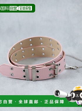 日本直邮florge 可拆卸链条双锁粗款朋克腰带 FL8218EW010714