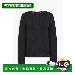 1h可退 香港直邮toteme 女士 链条装饰混杂羊毛羊绒混纺毛衣 241W