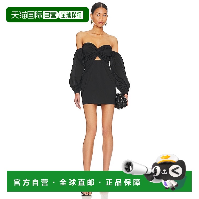 1h可退 香港直邮潮奢 Superdown 女士 Flynn 褶皱袖连衣裙 SDD456