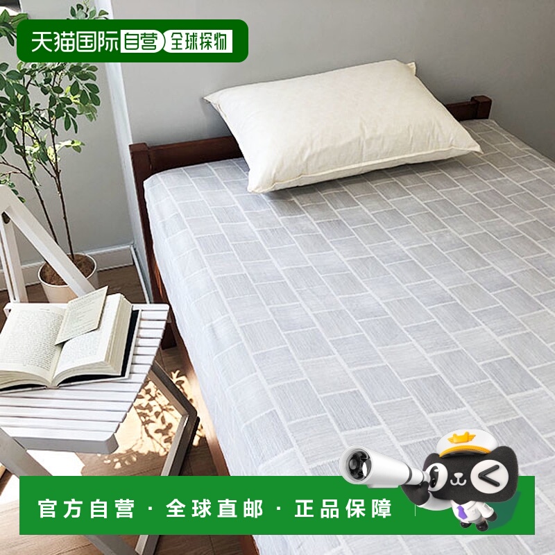 日本直邮Clean Family 抗病毒盒装床单 全贴合缎面 双人尺寸 140x