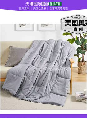 puredownPURE DOWN Peace Nest  涤纶毛毯/披肩 - 灰色 【美国奥