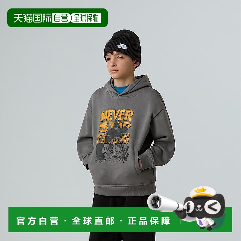 欧洲直邮北面 Sports Graphic男童大连帽卫衣 THE NORTH FACE