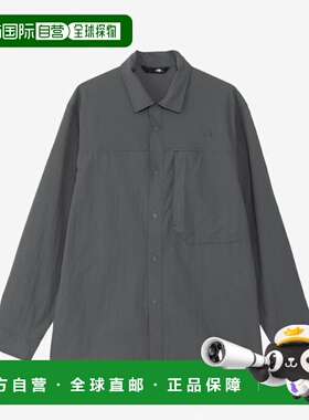 日本直邮THE NORTH FACE 徒步衬衫L 码FB 灰色 (FG)NR12501